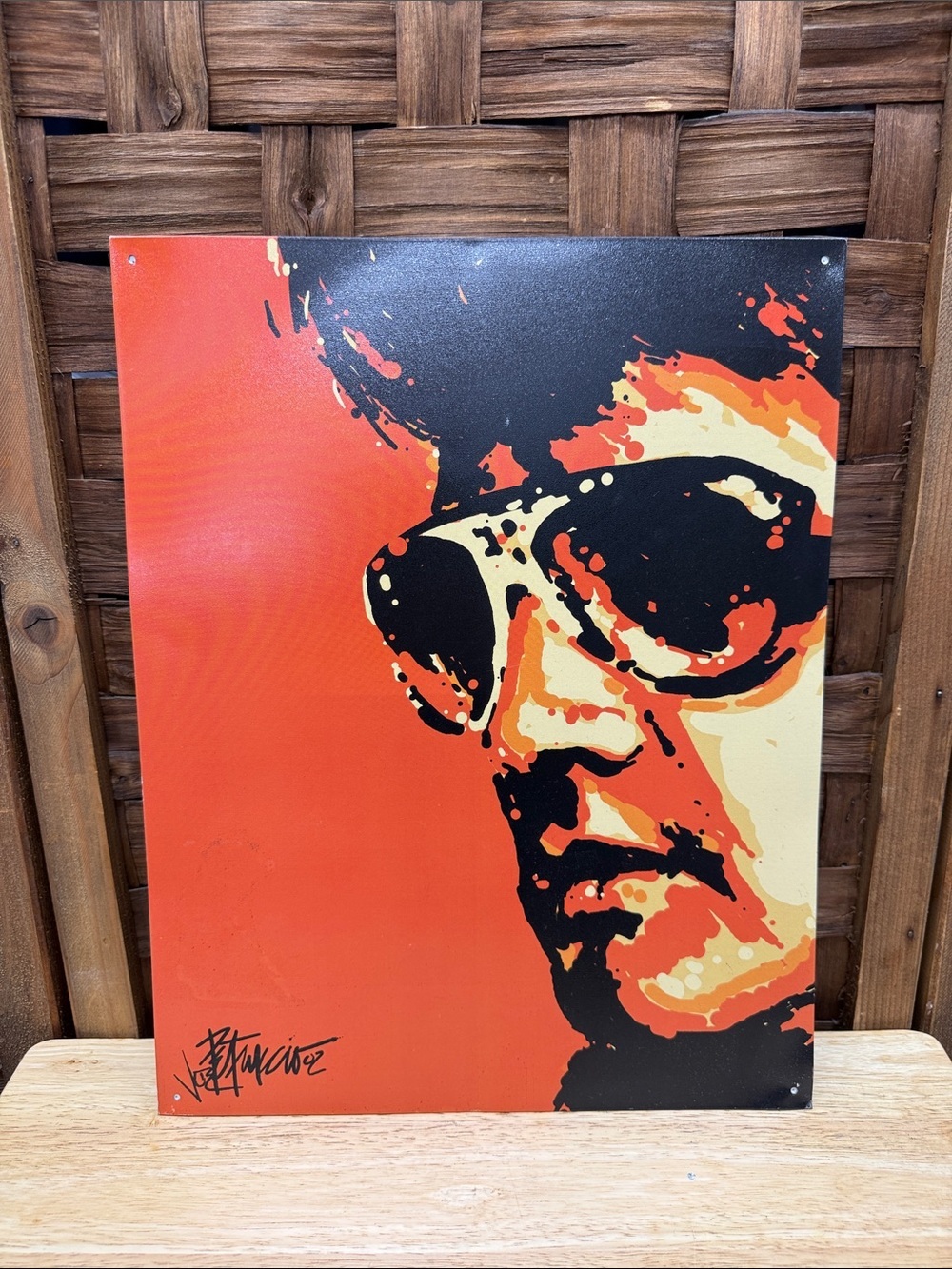 Elvis Presley Joe Petruccio Metal Sign Vintage Style Pop art Wall Decor 16x12